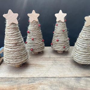 Farmhouse Twine Christmas Tree