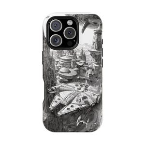 M.F. Magnetic Tough Cases, Sci-Fi Phone Case, Sci-Fi Gift, Phone Accessories, Battle Phone Cover.