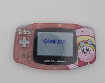Game Boy Advance (GBA) - Kirby Reshell Theme - IPS Backlit Screen
