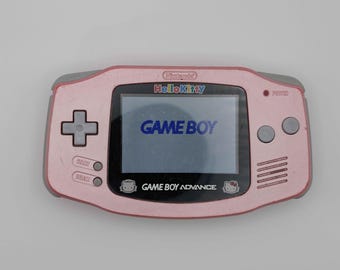 Game Boy Advance (GBA) - OEM Hello Kitty Theme - IPS Backlit Screen