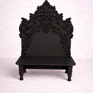 Victorian Tabletop Altar Shelf: Gothic Witchy Home Decor image 1