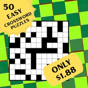 50 Easy Crossword Puzzles #1