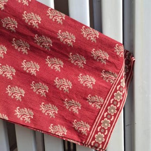 "Indian block print tunic dress – casual bohemian ethnic style"