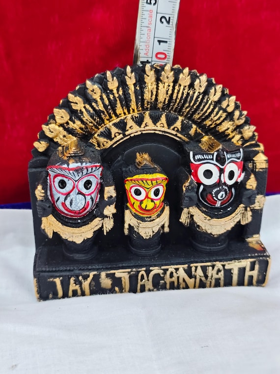 Duty Free Jagannath Baldev Subhadra Idol | Marble Dust Statue for