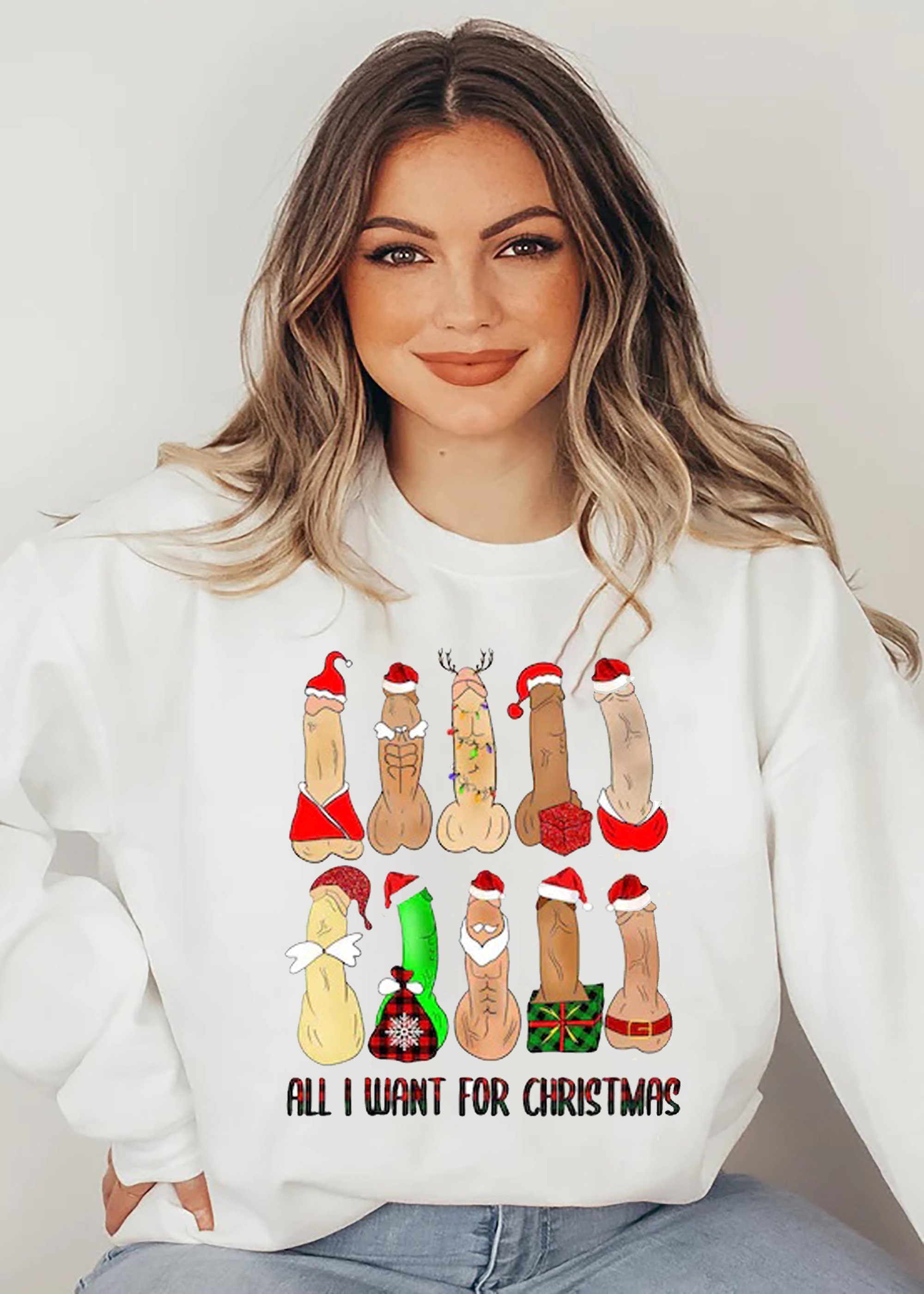 Dirty Christmas Sweater - Etsy UK