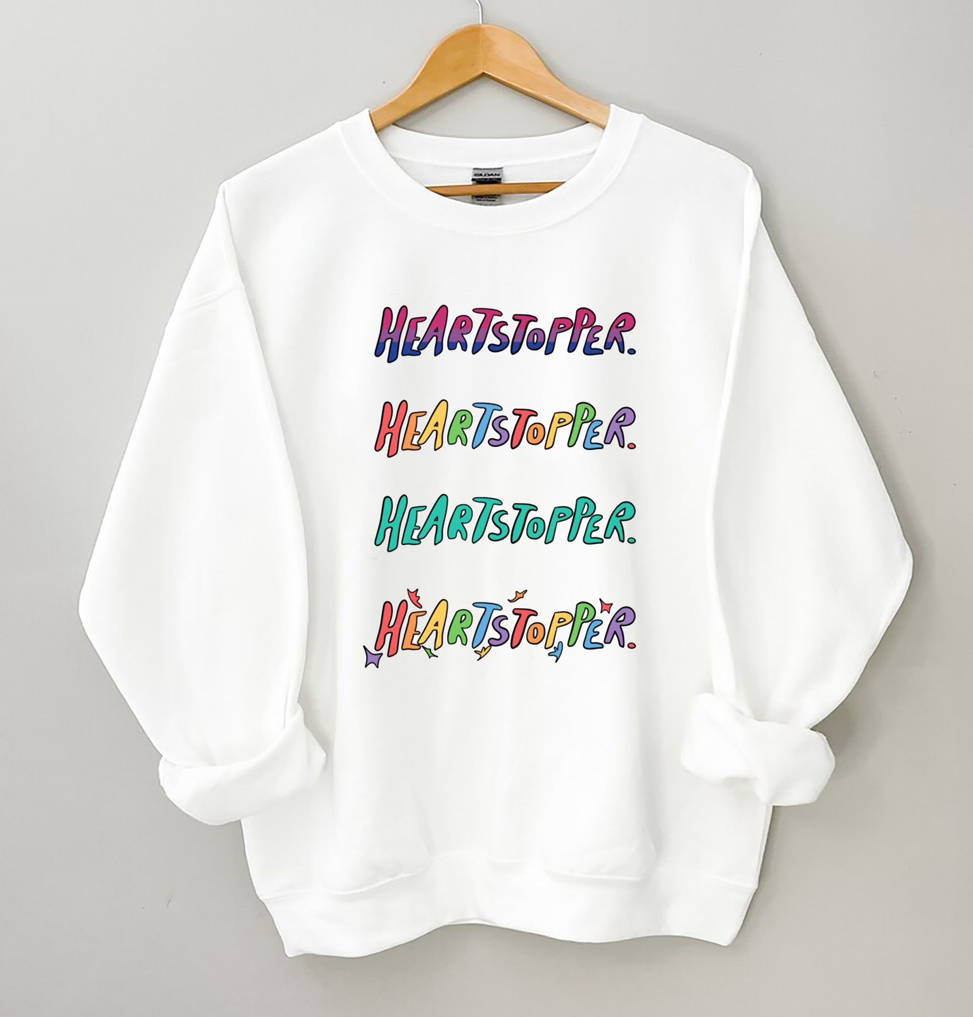 Heartstopper Rainbow Sweatshirt