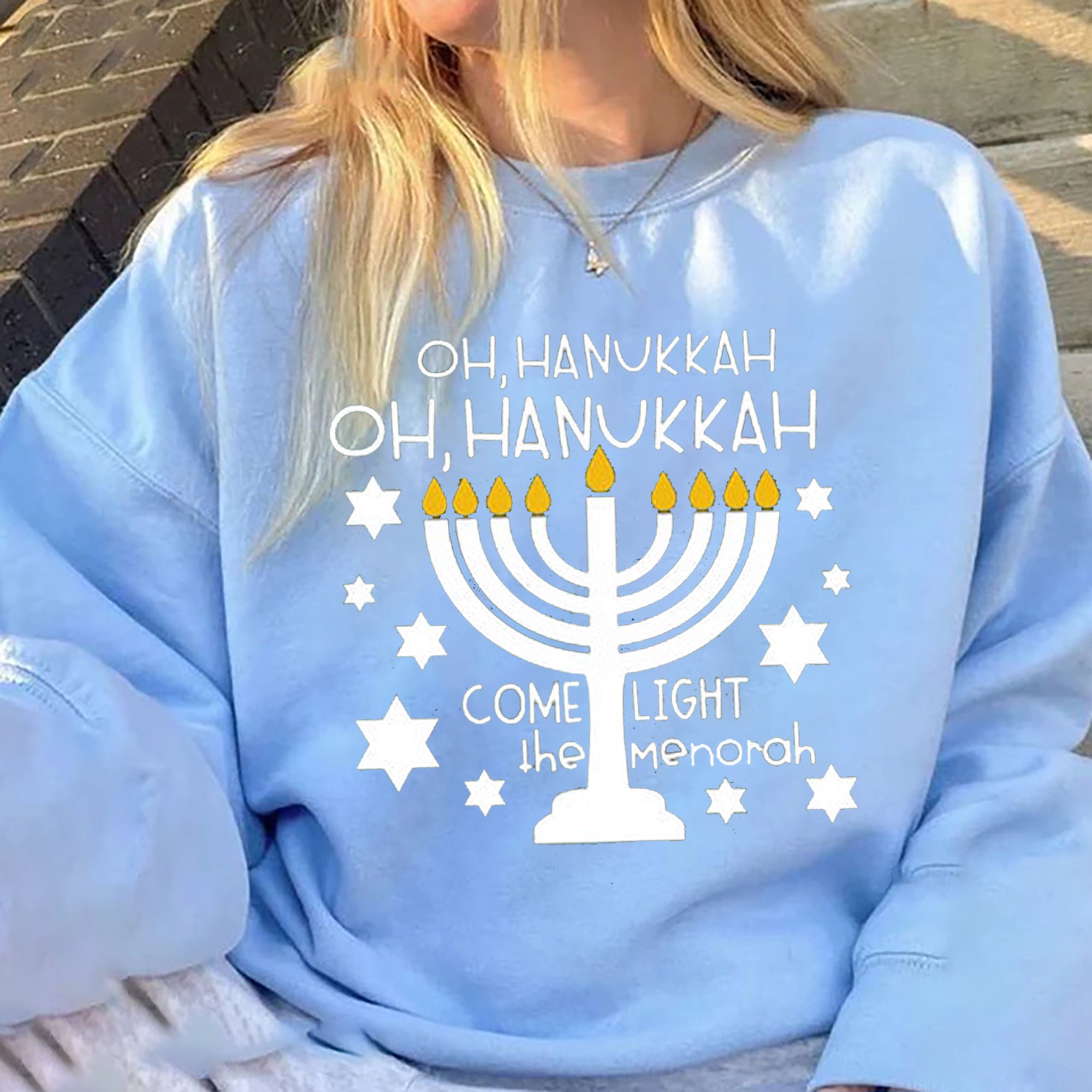 Hanukkah Sweater - Etsy