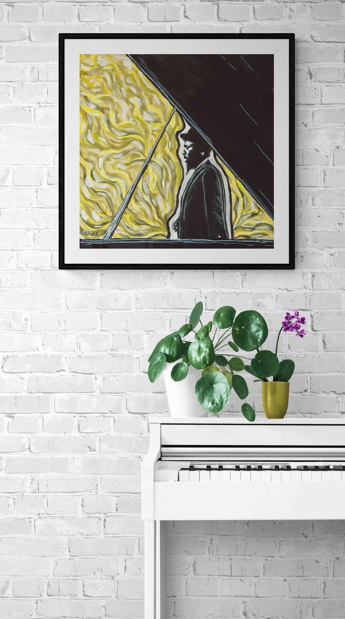 Jazz Musician Art Thelonious Monk Painting Fine Art Print Of Etsy
