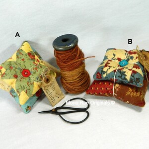 Pin Cushion ~ Needle/Pin Keeper ~ Birthday, Housewarming, Sewing, Quilting Gift ~ Farmhouse/Country Decor