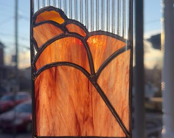 Dunes - Stained Glass Suncatcher