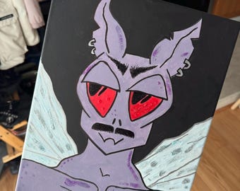 Personalisierte Cryptid Canvas