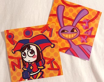 Pomni and Jax Mini Prints