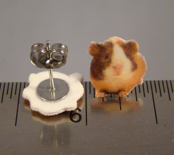 Guinea pig earrings clearance