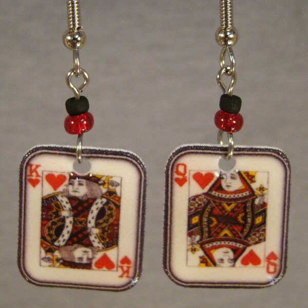 Playing Card Jewelry Etsy