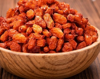 Bacche di olivello spinoso / Hippophae rhamnoides essiccate al sole, intere, osmotiche, 250 g/500 g