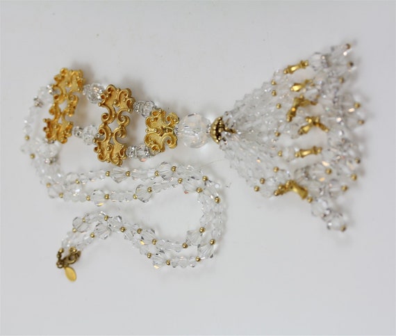 Vintage Lawrence Vrba Crystal Rhinestone Necklace… - image 6