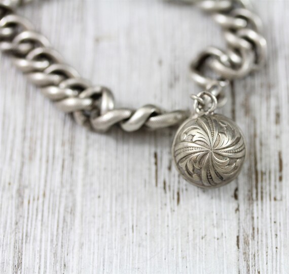 アクセサリー Vintage Silver Ball Chain Bracelet 925 Vintage Silver Ball Chain Bracelet 925