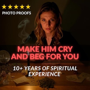 Make Him Cry and Beg for You | Extreme Love & Obsession Spell | Ignite Regret and Deep Desire | Fast Results, Intense Emotional Impact