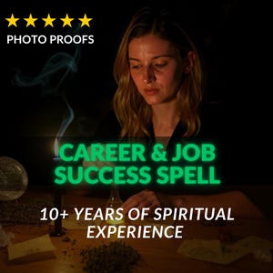 Career Success Spell: Job Offer, Promotion, Prosperity Ritual