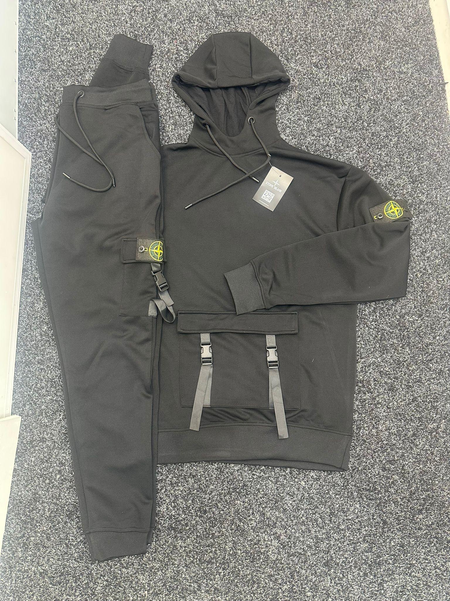 Stripe Hooded Sweatshirt Tuta Stone Island Supreme Replica