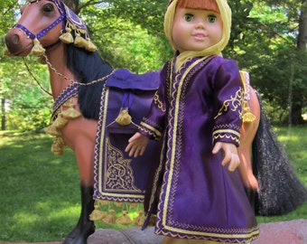 Arabian Costume Equestrian Sewing Pattern for 18 inch Dolls