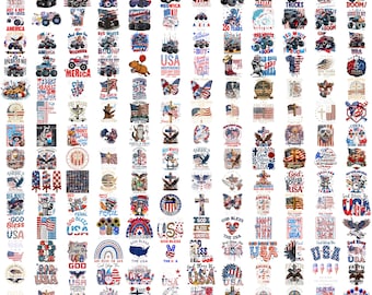 USA 250th Anniversary PNG Bundle, America 250 Emblem, Semiquincentennial 1776-2026 Flag, 4th of July Sublimation