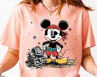 Pirates of the Caribbean Disneyland png, Mickey and Friends png, Retro Mickey png, Disneyland png, Disney World Trip