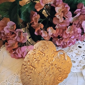 Vintage Gold Dish Hollywood Glam Chic Weeping Bright
