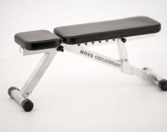 1/12 Scale Gym Bench (2 Pack) - Miniatur-Fitnesszubehör für 15 cm Figuren