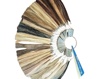 Vintage ROUX Fanci-Tone Hair Color Swatch Ring Color Command F5000 Missing TWO