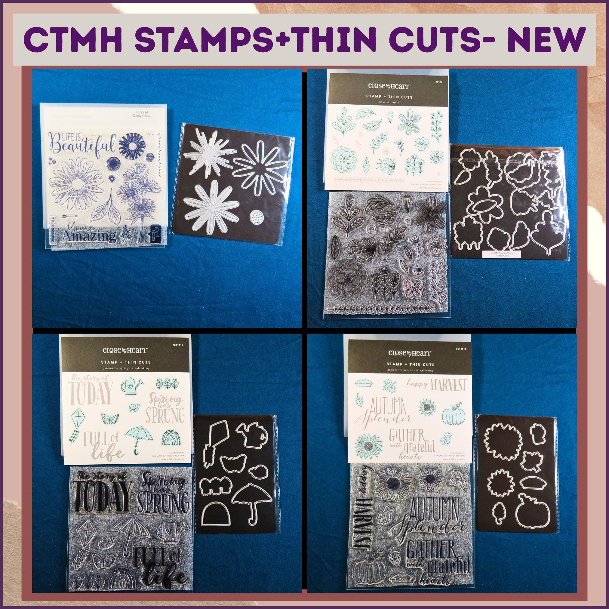Close to My Heart Stamp Thin Cuts - Etsy Canada