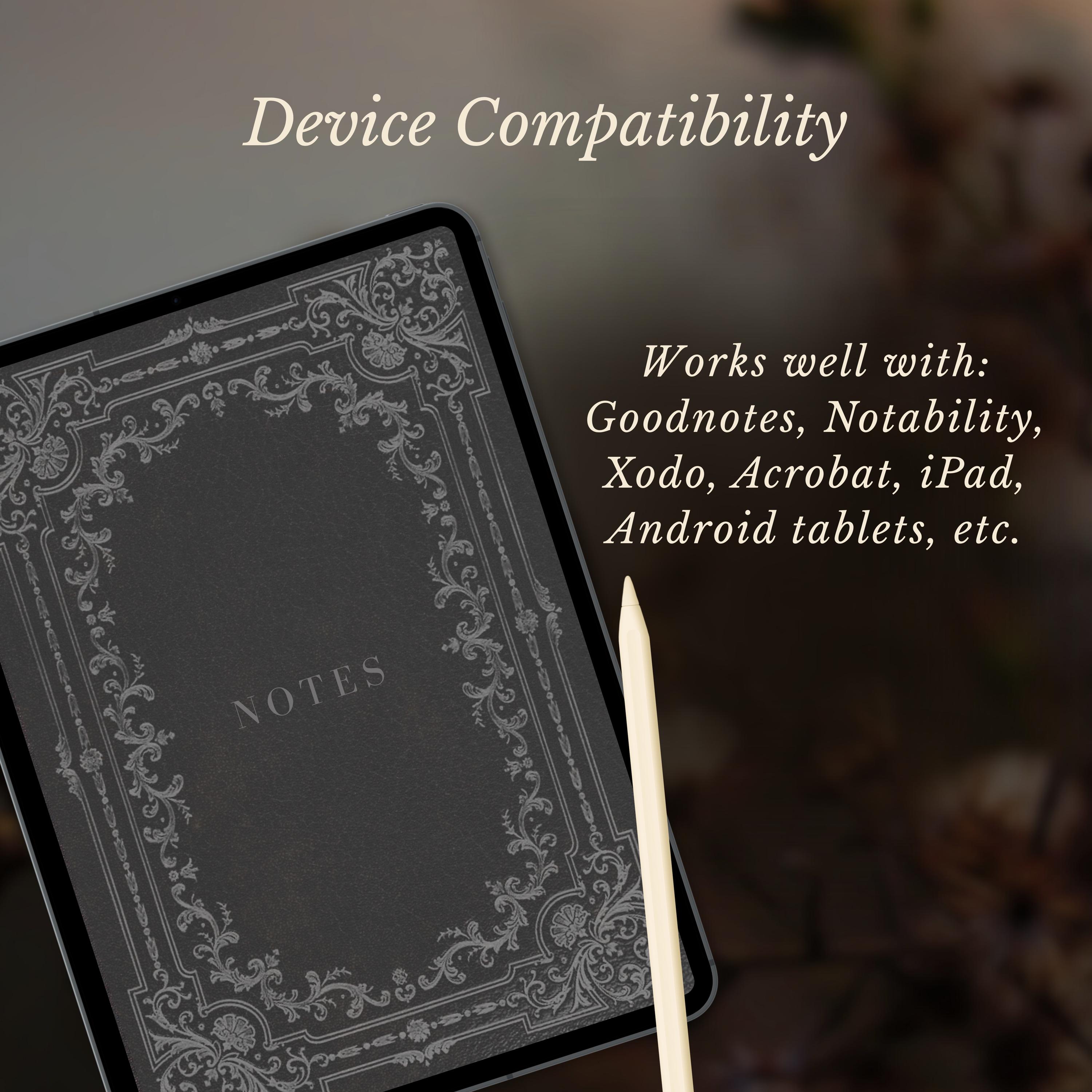 Digital Notebook PDF, Hyperlinked Tabs for Goodnotes & Notability ...