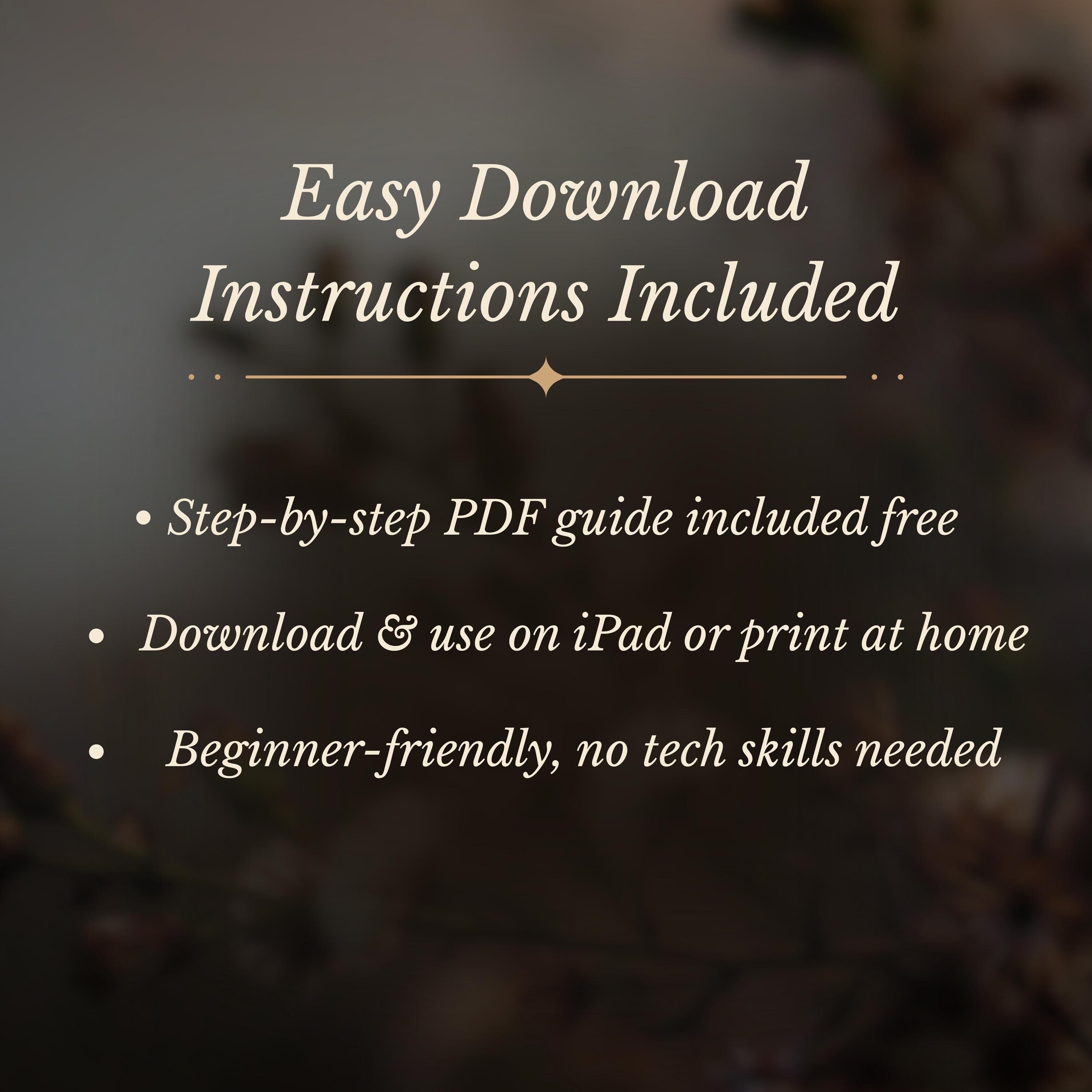 Digital Notebook PDF, Hyperlinked Tabs for Goodnotes & Notability ...