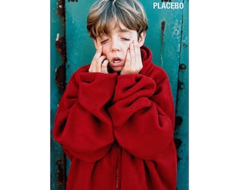 PLACEBO - Klasyczny portret - plakat z muzyką rockową, muzyczna sztuka ścienna, dekoracja muzyczna w stylu retro vintage, pamiątki zespołowe, prezent dla miłośnika muzyki