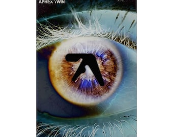 Plakat „Pupil” Aphex Twina – wystrój w stylu vintage electro