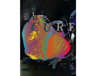 Plakat „The Cure Mixes of a Lost World” – pamiątki z dawnych zespołów