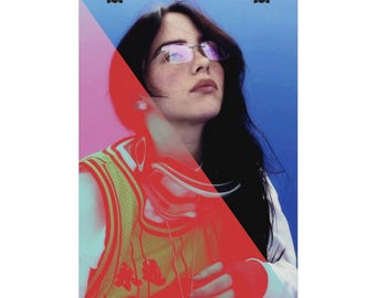 Billie II – plakat z muzyką retro, wystrój w stylu rock and rolla w stylu vintage
