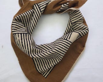 India Organic Cotton Bandana Set Boho Head Scarf