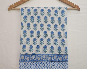 Indian Block Print Sarong, Sarong Beach Wrap, Cotton Sarong