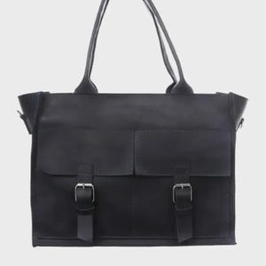 Women work messenger bag, large leather satchel, business briefcase, birthday gift for wife, office handbag, anniversary gift for her