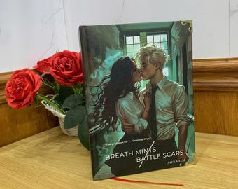 Breath Mints / Battle Scars Hardcover Book: Illustrated Romantic Dramione Fanfiction, Fantasy Cover Art