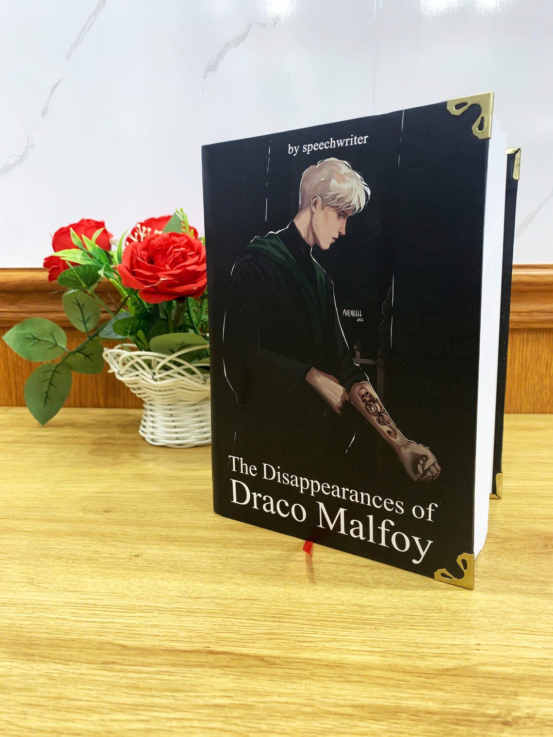 The Disappearances of Draco Malfoy Hardcover Book Illustrated Romantic