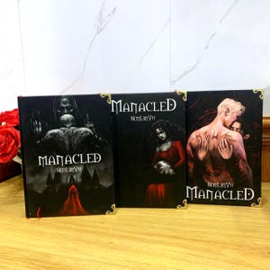 MANACLED with 3-Volume Set: Hardcover Collection, Illustrated Romantic Dramione Fanfiction, Dark Cover Art