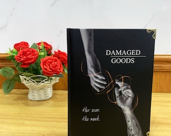 DAMAGED GOODS Hardcover Book: Illustrated Romantic Dramione Fanfiction, Black Cover Art