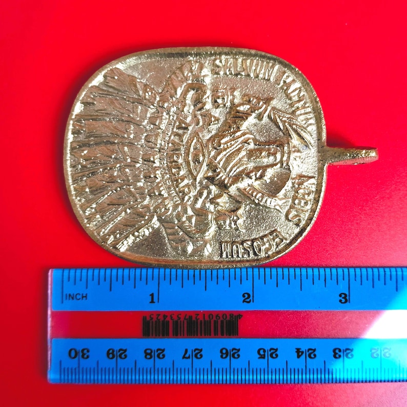 Atardar Lucky Medallion | Filipino Protection Amulet | Handmade ...