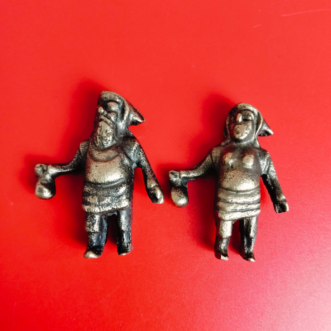 Filipino Elf Couple Amulet – Lucky Mag-asawang Duwende Charm for Wealth ...