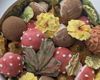 Edible gift for thanksgiving day/marshmallow bouquet/zephyr flowers