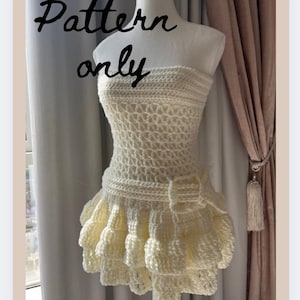 Crochet Wedding Dress Pattern - Etsy