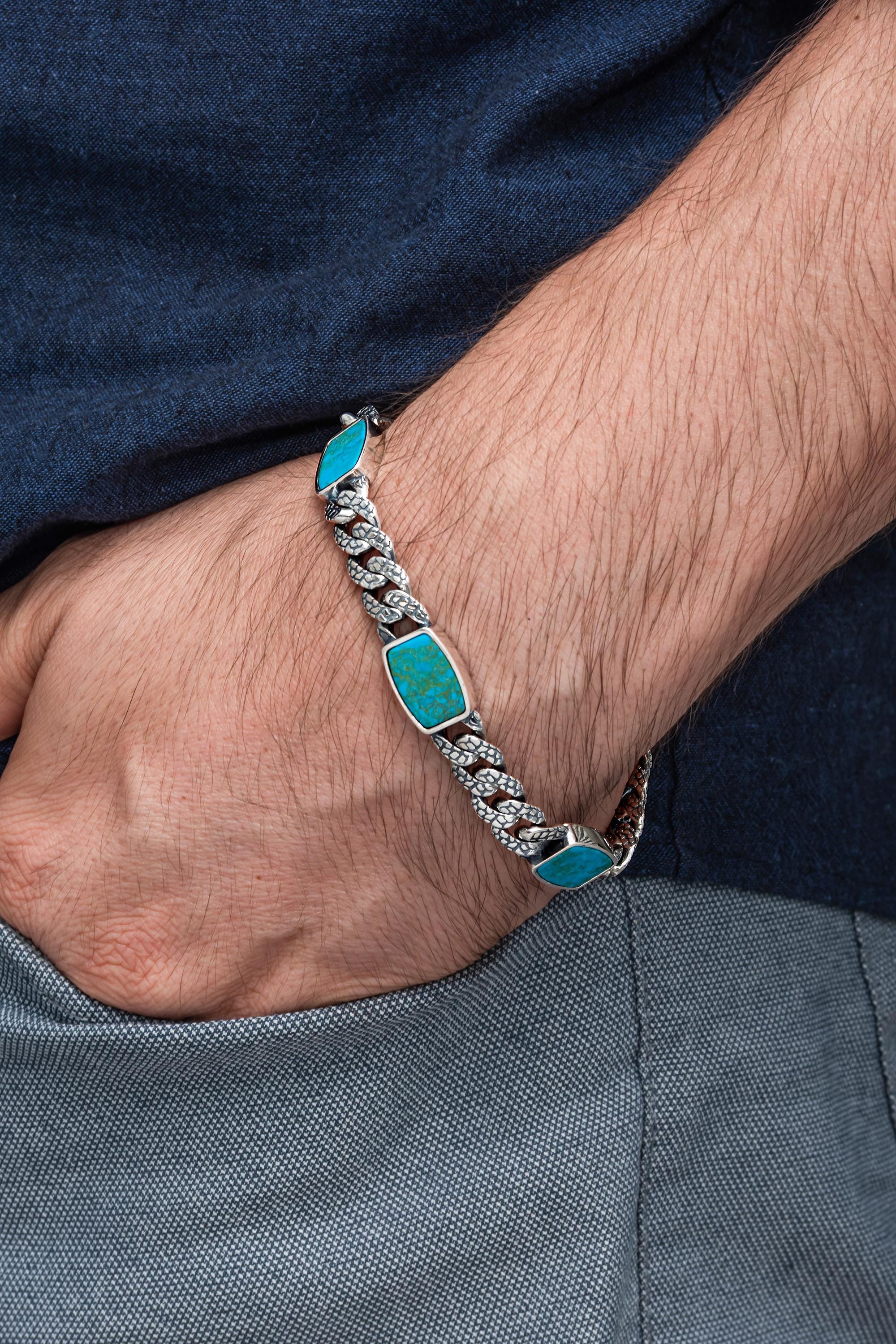Vintage sterling turquoise bracelets - Etsy 日本