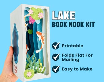 Kit de rincón de lectura para estanques de koi / Imprimible / PDF